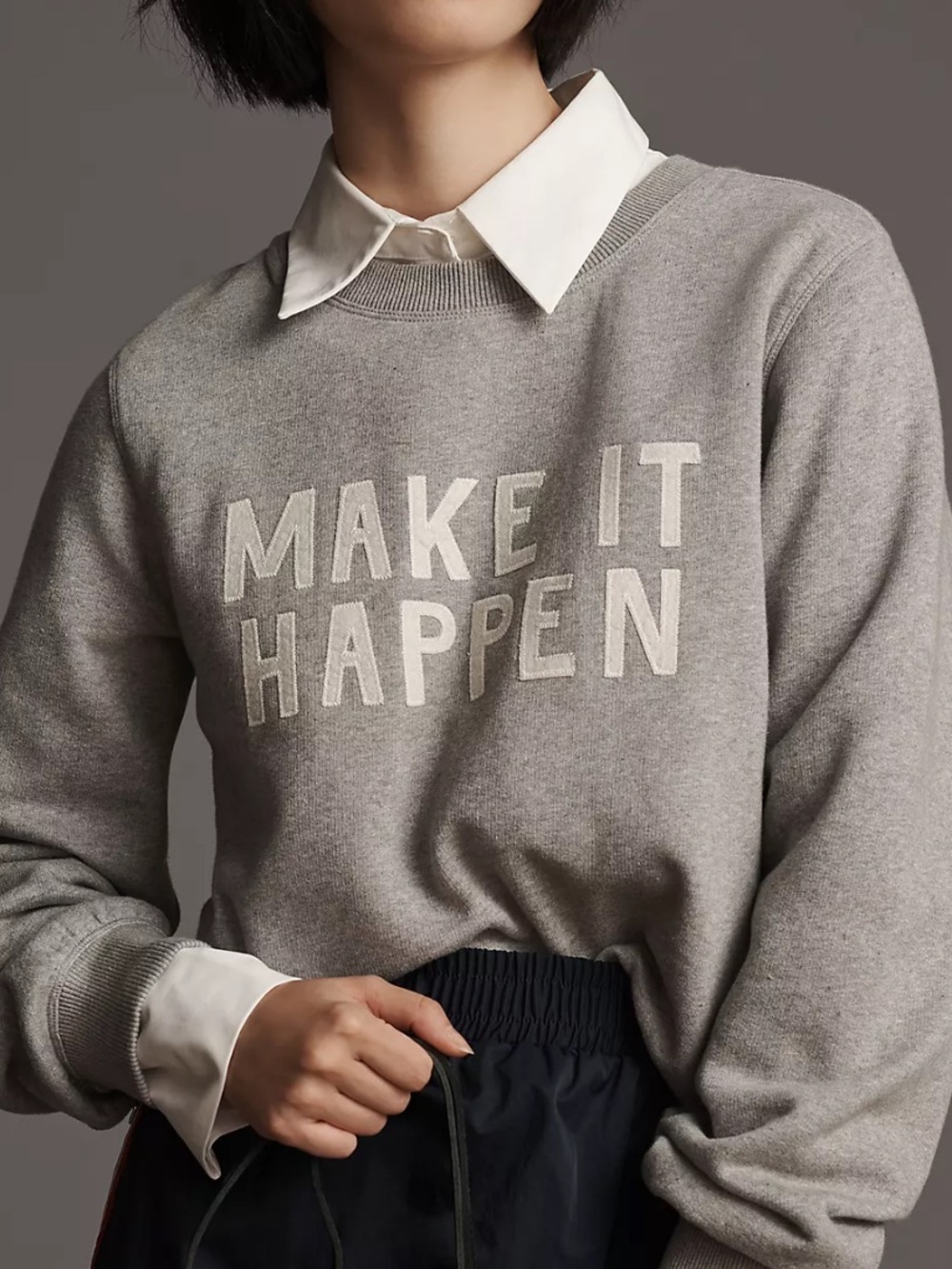 Ashley Brown Durand Late Summer Flowers Sweatshirt Anthropologie